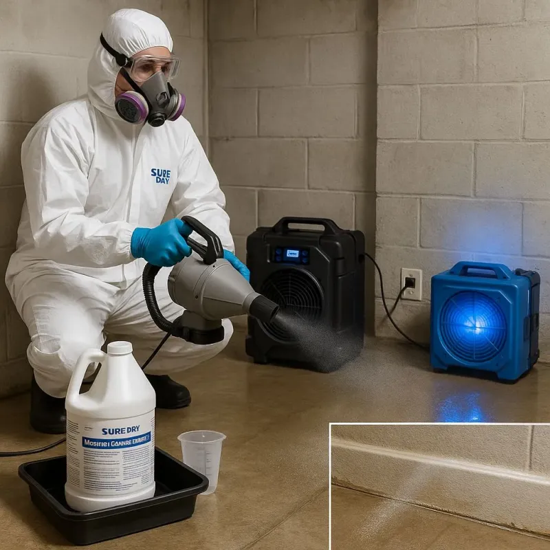 Sanitization and Odor Removal process in Port Richmond, NY